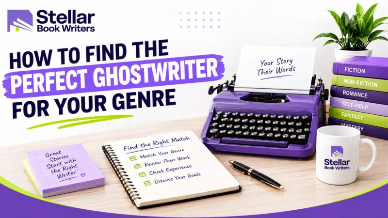 How to Find the Perfect Ghostwriter for Your Genre
